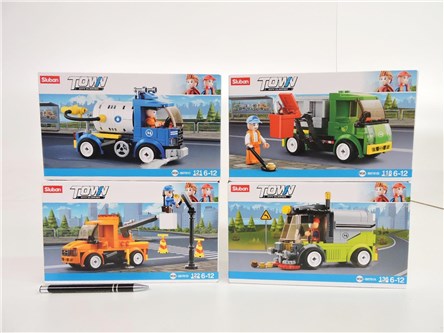 AST. KLOCKI SLUBAN x 8 MIASTO, Pojazdy porządkowe