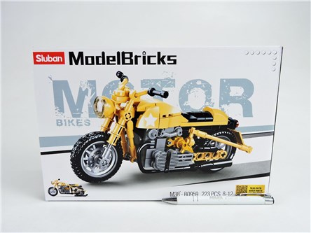 KLOCKI SLUBAN KLUB MOTO 223 EL. MOTOCYKL WOJSKOWY