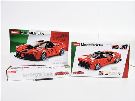 *KLOCKI SLUBAN MOTO 262 el. Czer. Superauto