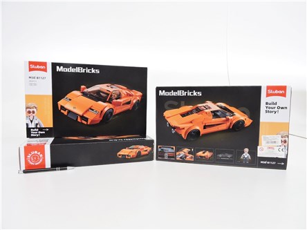 *KLOCKI SLUBAN 277 el. KLUB MOTO, Auto sport. pom.