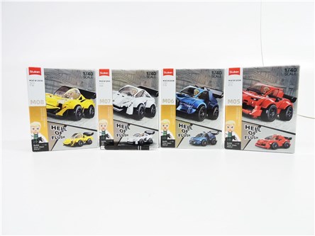 AST. KLOCKI SLUBAN, auto sportowe, 1:40, 4 wz.