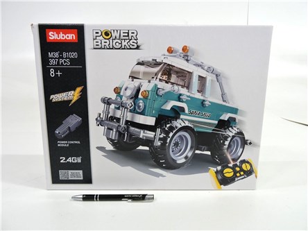 *KLOCKI SLUBAN 397 el. R/C, Auto terenowe