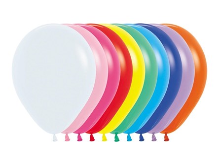 BALONY 12" pastel mix 50 szt sempertex