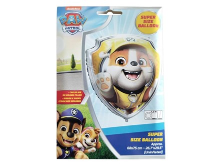 BALON foliowy, tarcza RUBBLE, 68x75 cm, 1 szt.