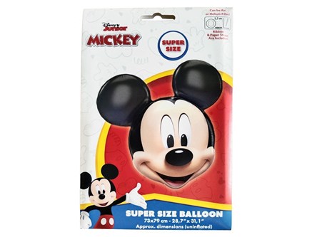 BALON foliowy, MICKEY DISNEY, 73x79 cm, 1 szt.