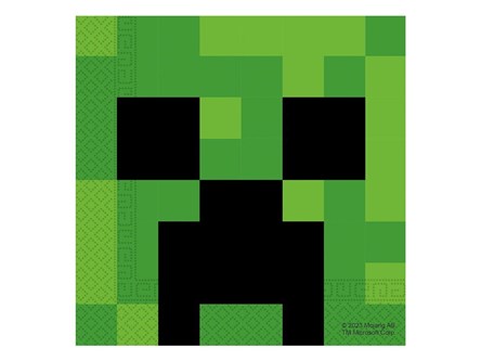 SERWETKI PAPIEROWE Minecraft 33x33 cm 20 szt