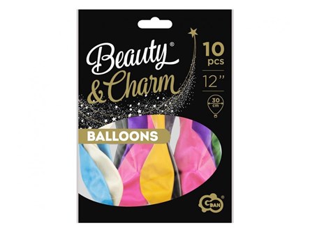 BALONY metaliki mix 12 cali 10 szt