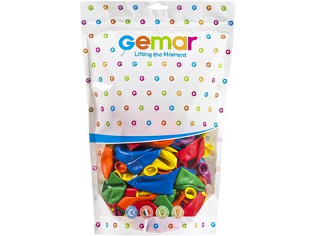 BALONY paselowe różnokolorowe 50 szt. 12 cali