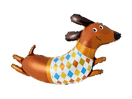 BALON foliowy 29" Jamnik 110x69 cm