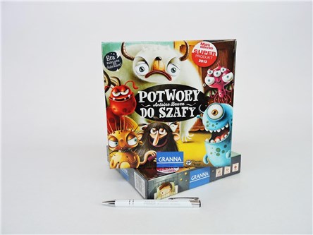 GRA Potwory do szafy, karciana, 3+