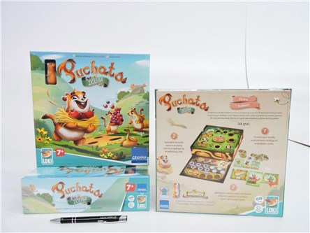 GRA PUCHATA DOLINA, figurka, planszowa, 7+