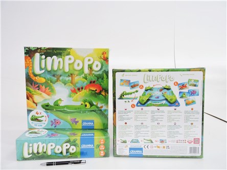 *GRA LIMPOPO, planszowa z głową krokodyla