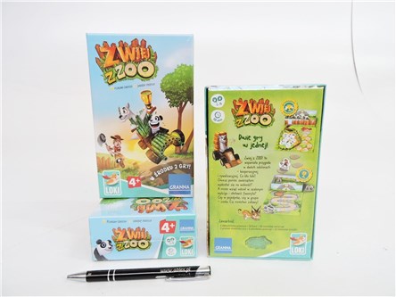 GRA ZWIEJ Z ZOO, planszowa, 4+