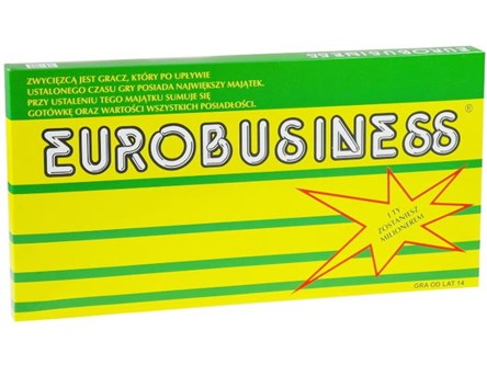 *GRA EUROBIZNES, planszowa, 14+