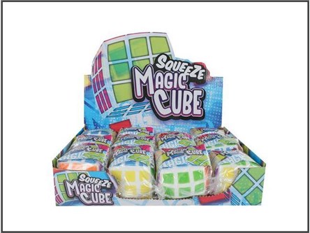 KOSTKA x 12 MAGICZNA DO ŚCISKANIA 6 cm
