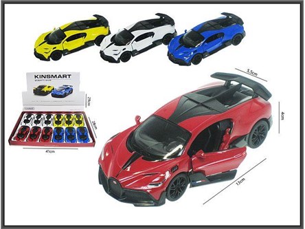 AUTO x 12 metal BUGATTI DIVO KT5442D