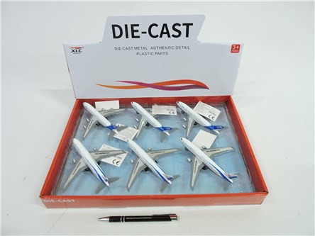 AST. SAMOLOT pasażerski, 13 cm, 2 kol. displ