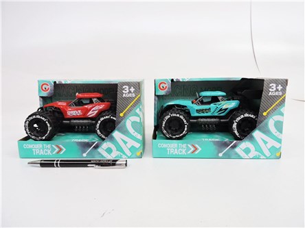 AST. WYŚCIGÓWKA metal. 16 cm, św/dźw, 2 kol.