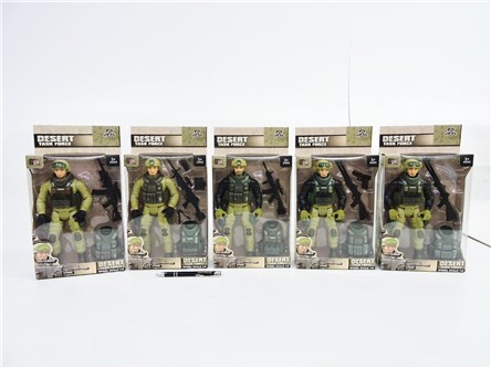 AST. ŻOŁNIERZ 22 cm z akc. 5 wz.,       kart.