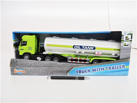 AUTO ciężarówka z cysterną, 38 cm, św/dźw