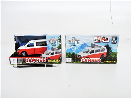 AUTO metal., Volkswagen T6  Camper 13,5cm,   kart.