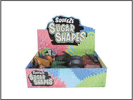 KSZTAŁTY x 12 CUKROWE DO ŚCISKANIA 6 cm