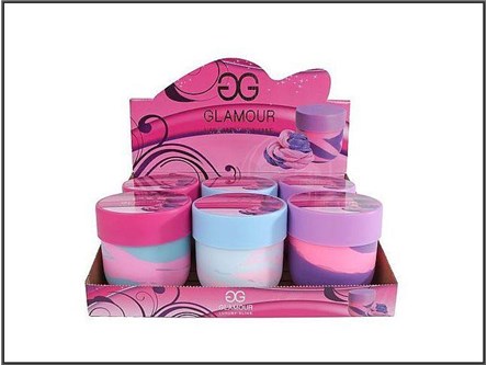 MASA MAŚLANA x 6 500 ml w słoiku  10,5 cm GLAMOUR