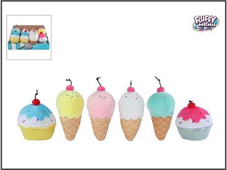 LODY 16CM BABECZKI 11CM PLUSZOWE 6 wz.
