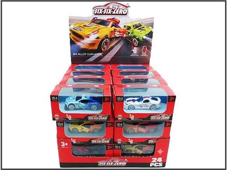 AUTKA x 24 SPORTOWE 8CM 4RODZ.  660-S195