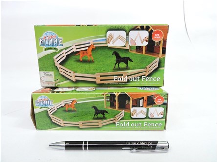 PŁOT ZAGRODA drewno , 156 cm, 1:24,        kart.