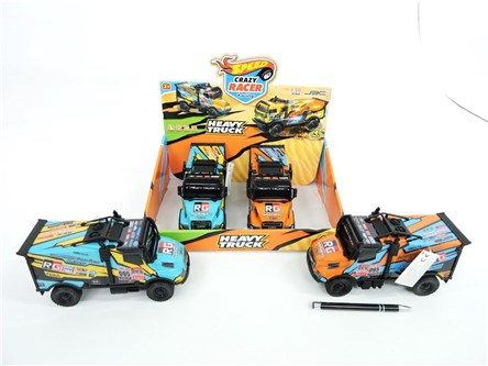 AST. CIĘŻARÓWKA metal., 21 cm św. dź., 2 wz., disp