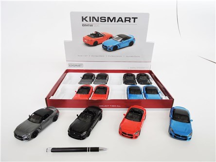 AST. AUTO metal x 12 BMW, Z4, 1:34, 12 cm, 4 wz.