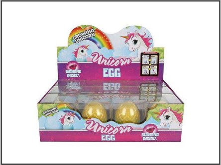 AST. JAJO x 12 JEDNOROŻEC, 8 cm, rosnące,   displ.