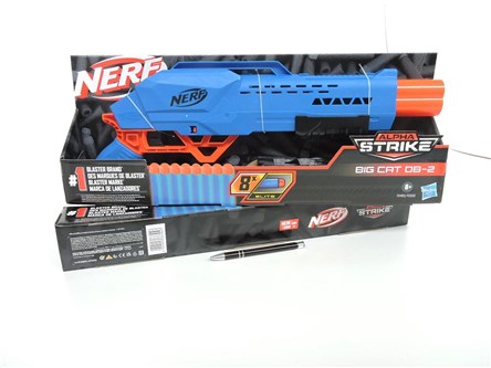 NERF ALPHA STRIKE - Big Cat,  8+,   kart.