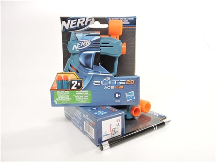 NERF ELITE 2.0, Wyrzutnia Ace SD-1 + strzałki /6