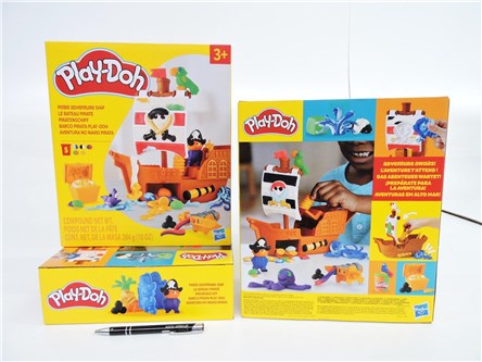 CIASTOLINA PLD, statek piracki, zest.