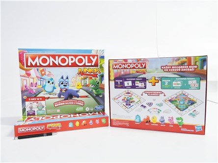 GRA MONOPOLY JUNIOR Discovery Edition, plansz.