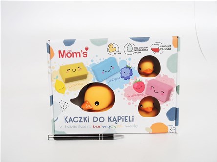 *KACZKI do kąpieli, z tab. barwiącymi wodę