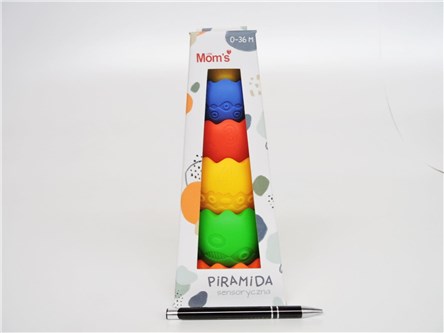 *PIRAMIDA sensor. kontrast.6 szt 10x26 cm 0+