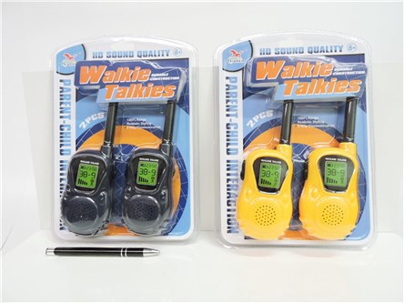 *AST. WALKIE TALKIE plast, bat, 2 kol., 6+,