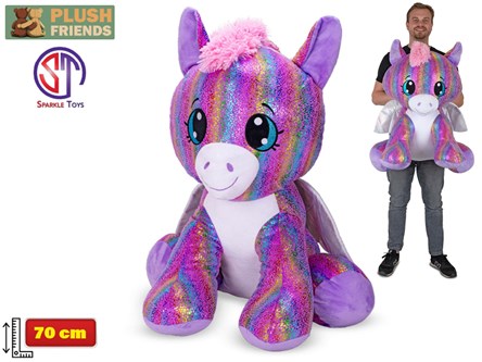 *PLUSZ PEGAZ, 70 cm,  Frends Star Sparkle
