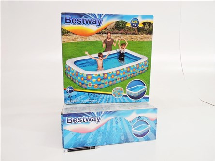 *BEST. BASEN dmuchany KWIATY 1161L 305x183x56 cm