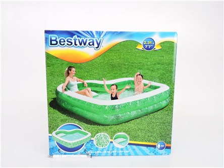 *BEST. BASEN dmuchany ZIEL. 282L 231x231x51 cm