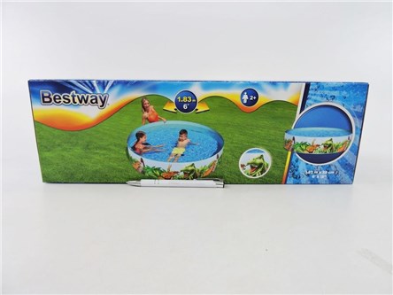 *BEST. BASEN rozporowy DINOZAURY 749L 183x38 cm