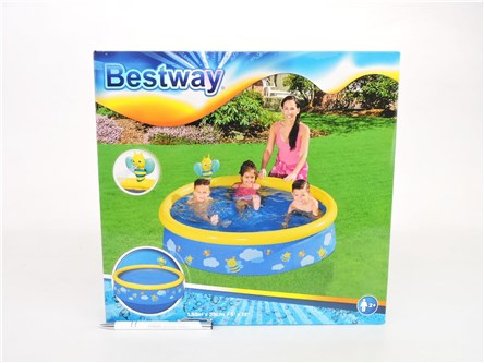 *BEST. BASEN rozporowy z dm. KOŁNIERZ 477L152X38cm