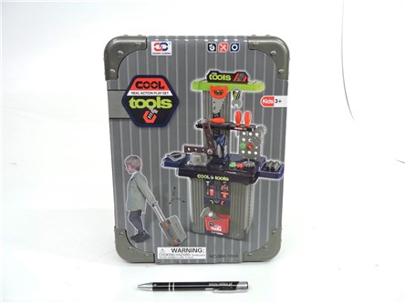 WARSZTAT narzędziowy, 2w1 66x48x24 cm,     walizka