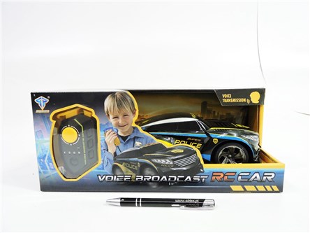 *AUTO na radio, 34x13x14 cm, POLICJA, dźw., kart.