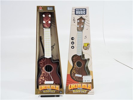 UKULELE 45 cm, 4 struny,    kart.