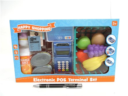 SUPERMARKET z terminalem płat, 31x8,5x19 cm, kart.