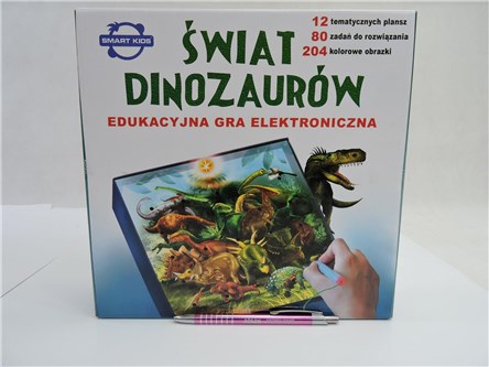 GRA ŚWIAT DINOZAURÓW elektr. edukacyjna